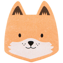 Load image into Gallery viewer, Fox Shaped Swedish Dishcloth
