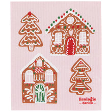 Charger l'image dans la galerie, Gumdrop Lane Christmas Swedish Dishcloth
