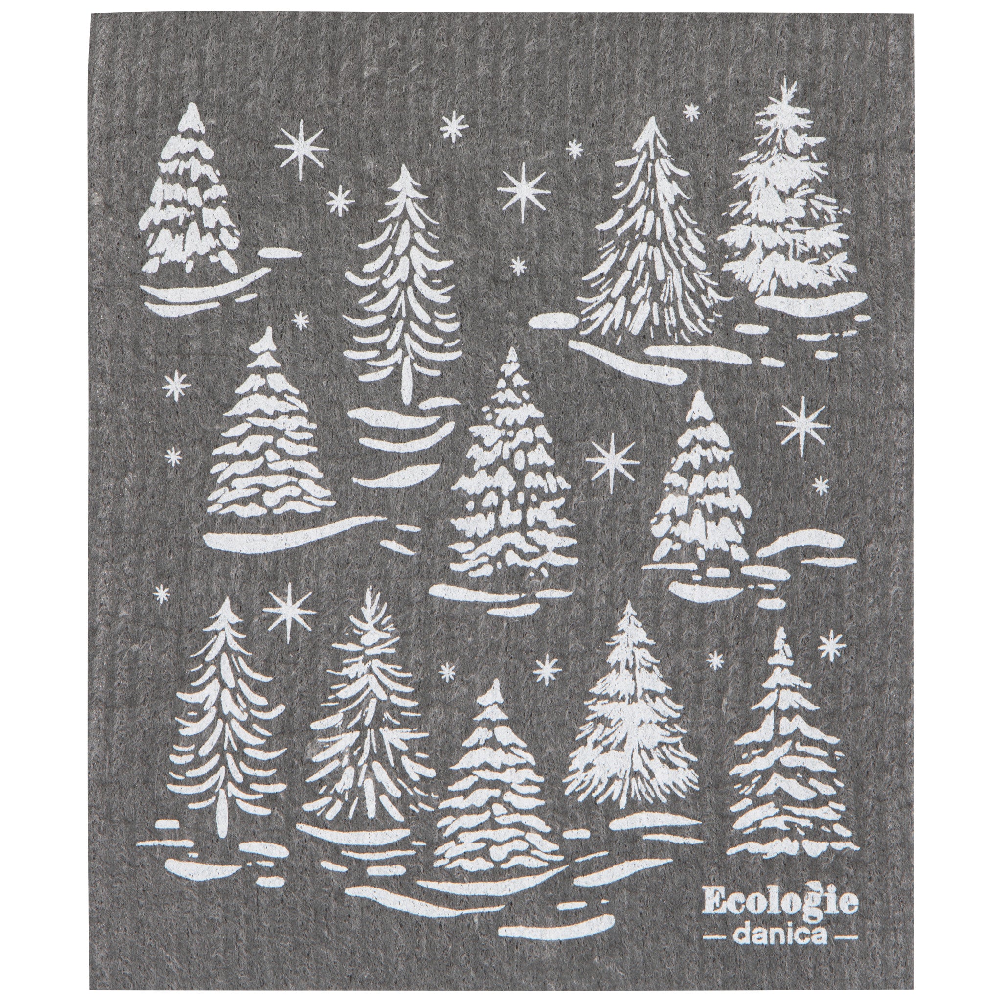 Winter Frost Christmas Swedish Dishcloth | Ecologie by Danica