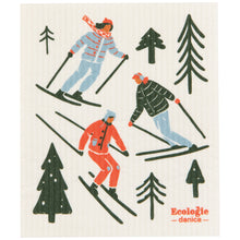 Load image into Gallery viewer, Ski Ya Later Swedish Dishcloth
