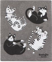 Load image into Gallery viewer, Meow &amp; Furever Swedish Dishcloth

