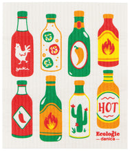 Load image into Gallery viewer, Hot Sauce Swedish Dishcloth
