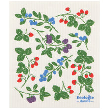 Load image into Gallery viewer, Berry Bramble Swedish Dishcloth
