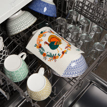 Load image into Gallery viewer, Autumn Plenty Thanksgiving Swedish Dishcloth
