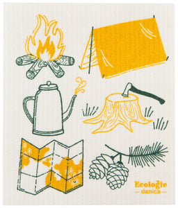 Camp Out Swedish Sponge Cloth