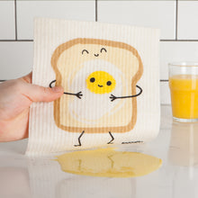Charger l'image dans la galerie, Chiffon éponge suédois Funny Food
