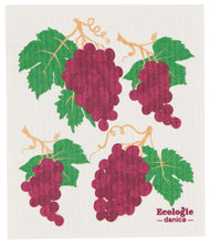 Load image into Gallery viewer, Grapes Swedish Sponge Cloth
