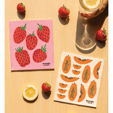 Load image into Gallery viewer, Berry Sweet Swedish Dishcloth

