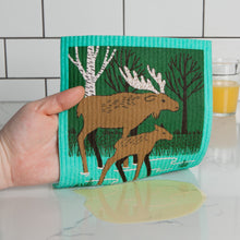 Load image into Gallery viewer, Moose Lake Swedish Dishcloth
