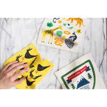 Load image into Gallery viewer, Chicken Scratch Swedish Dishcloth
