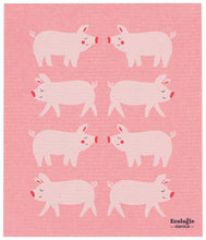 Load image into Gallery viewer, Penny Pig Swedish Sponge Towel
