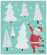 Load image into Gallery viewer, Must Be Santa Swedish Sponge Towel
