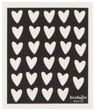Load image into Gallery viewer, Hearts Swedish Sponge Cloth
