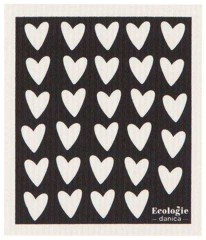 Ecologie Hearts Swedish Sponge Cloth