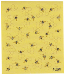 Bees Swedish Sponge Towel