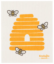 Load image into Gallery viewer, Bees Swedish Sponge Cloth
