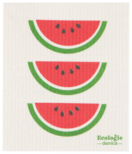 Load image into Gallery viewer, Watermelon Swedish Sponge Cloth
