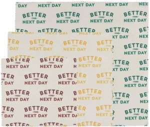 Better The Next Day Beeswax Wrap Set of 3